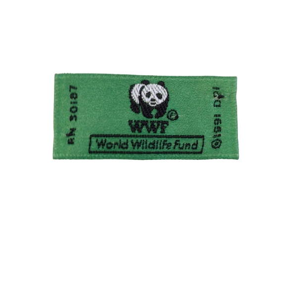 Tie. World Wildlife Fund Jaguar. Preloved. 100% silk made in USA - Picture 6 of 7